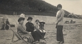 Sheringham 1913 MISS BISLAND perhaps - ANGELIQUE ZARIFI (née Vagliano) - MARIKA MITARANGA (née Zarifi) perhaps - FANNY ZARIFI (m. Vlasto) - FANNY RODOCANACHI (née Vlasto)